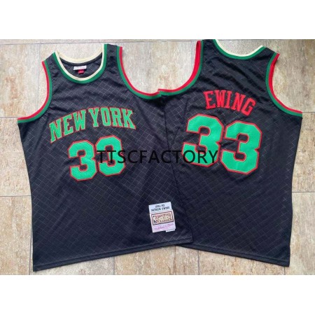 Maglia NBA New York Knicks EWING 33 1991-92 Mitchellness Swingman - Uomo